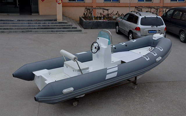 HYP520A 5.2米 17英尺 平底玻璃钢橡皮艇
