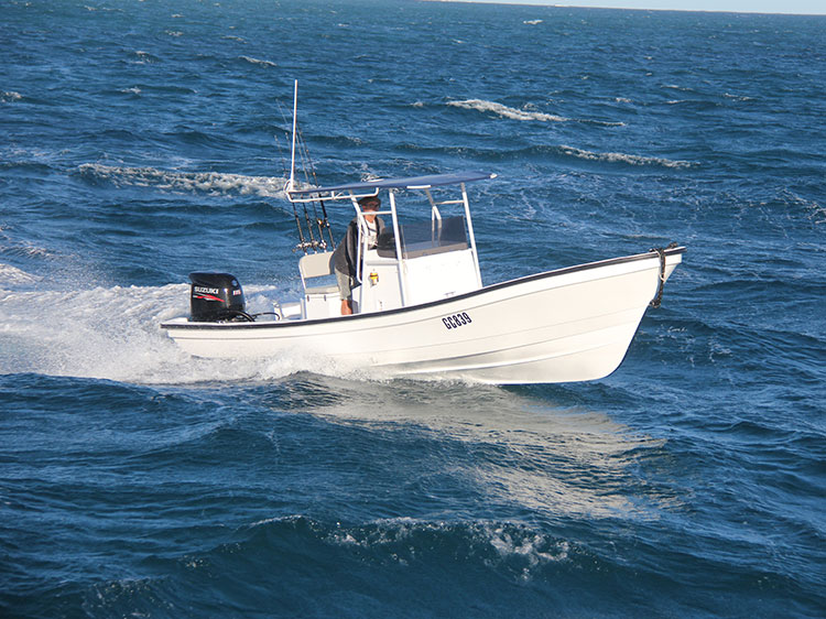 Fibegrlass fishing panga boats